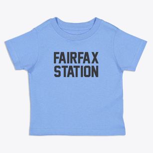 Fairfax Station Virginia Classic Block Toddler T-Shirt