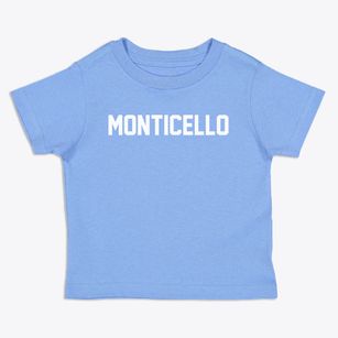 Monticello Indiana Classic Block Toddler T-Shirt