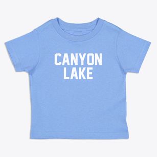 Canyon Lake Texas Classic Block Toddler T-Shirt