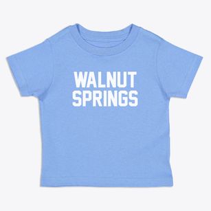 Walnut Springs Texas Classic Block Toddler T-Shirt