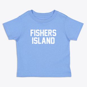 Fishers Island New York Classic Block Toddler T-Shirt