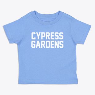 Cypress Gardens Florida Classic Block Toddler T-Shirt