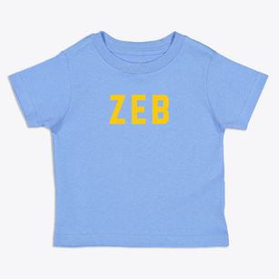 Zeb Oklahoma Classic Block Toddler T-Shirt