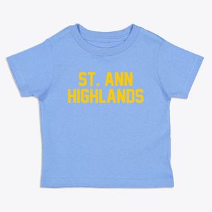 St. Ann Highlands Colorado Classic Block Toddler T-Shirt