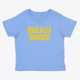 Breaux Bridge Louisiana Classic Block Toddler T-Shirt