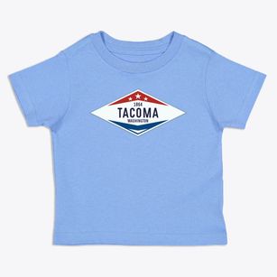 Tacoma Washington Diamond Star Toddler T-Shirt