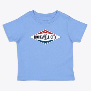 Rockwell City Iowa Diamond Star Toddler T-Shirt