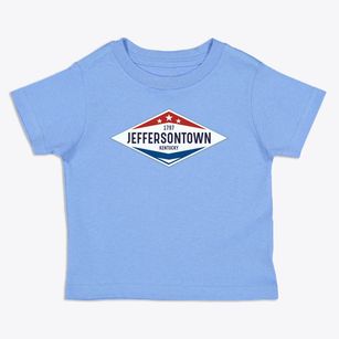 Jeffersontown Kentucky Diamond Star Toddler T-Shirt