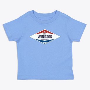 Windsor Massachusetts Diamond Star Toddler T-Shirt