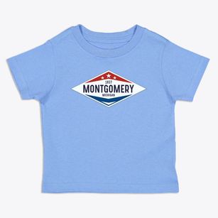 Montgomery Michigan Diamond Star Toddler T-Shirt