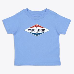 Webster City Iowa Diamond Star Toddler T-Shirt