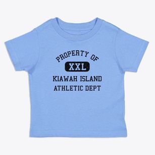 Kiawah Island South Carolina Athletic Dept Toddler T-Shirt