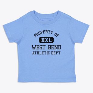 West Bend Iowa Athletic Dept Toddler T-Shirt