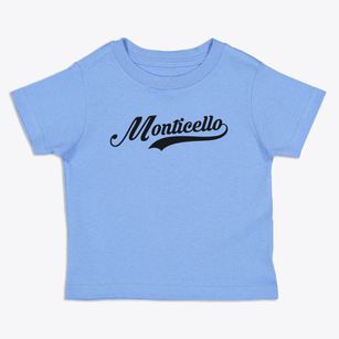Monticello Louisiana Vintage Team Toddler T-Shirt
