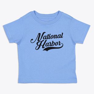 National Harbor Maryland Vintage Team Toddler T-Shirt