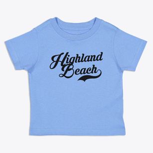 Highland Beach Florida Vintage Team Toddler T-Shirt