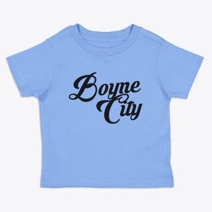 Boyne City Michigan Vintage Team Toddler T-Shirt