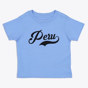 Peru Maine Vintage Team Toddler T-Shirt