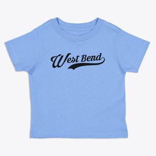 West Bend Iowa Vintage Team Toddler T-Shirt