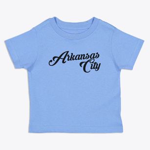 Arkansas City Kansas Vintage Team Toddler T-Shirt