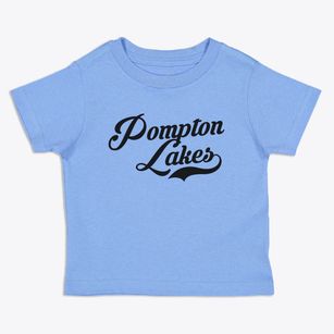 Pompton Lakes New Jersey Vintage Team Toddler T-Shirt