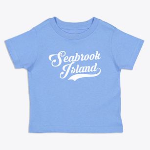 Seabrook Island South Carolina Vintage Team Toddler T-Shirt