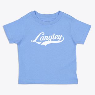 Langley Oklahoma Vintage Team Toddler T-Shirt