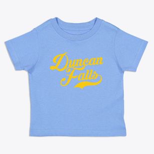 Duncan Falls Ohio Vintage Team Toddler T-Shirt