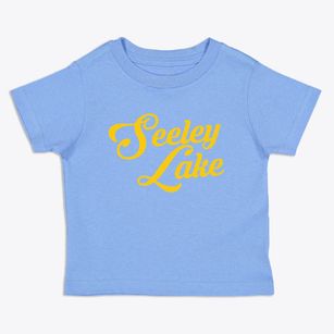 Seeley Lake Montana Vintage Team Toddler T-Shirt