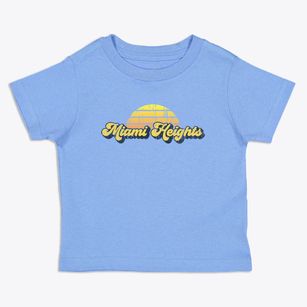 Miami Heights Ohio Sublime Sunset Toddler T-Shirt