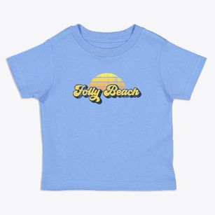 Folly Beach South Carolina Sublime Sunset Toddler T-Shirt