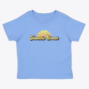 Francis Creek Wisconsin Sublime Sunset Toddler T-Shirt
