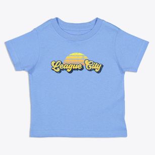 League City Texas Sublime Sunset Toddler T-Shirt