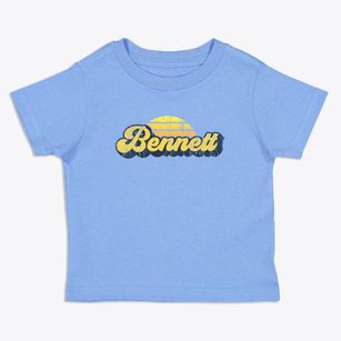 Bennett North Carolina Sublime Sunset Toddler T-Shirt