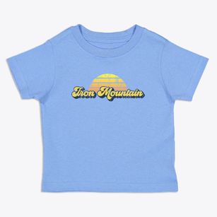 Iron Mountain Michigan Sublime Sunset Toddler T-Shirt