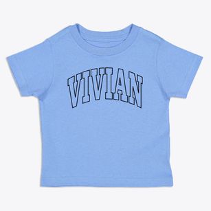 Vivian Louisiana Trendy Block Toddler T-Shirt