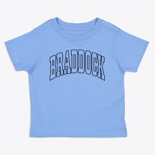 Braddock Pennsylvania Trendy Block Toddler T-Shirt