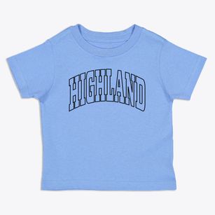 Highland Indiana Trendy Block Toddler T-Shirt