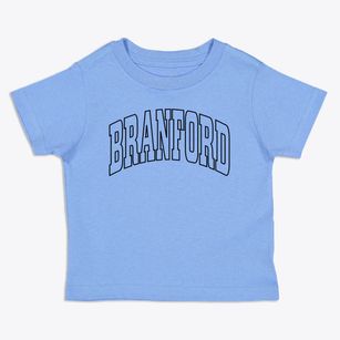 Branford Florida Trendy Block Toddler T-Shirt