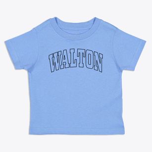 Walton Nebraska Trendy Block Toddler T-Shirt