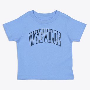 Wyeville Wisconsin Trendy Block Toddler T-Shirt