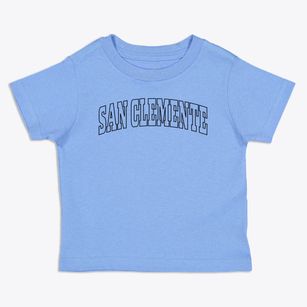 San Clemente California Trendy Block Toddler T-Shirt