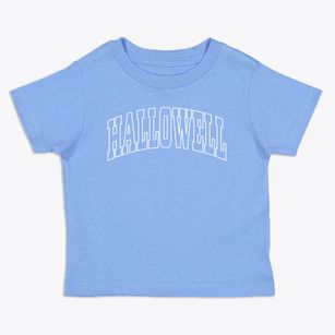 Hallowell Maine Trendy Block Toddler T-Shirt
