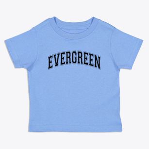 Evergreen Wisconsin Varsity Toddler T-Shirt