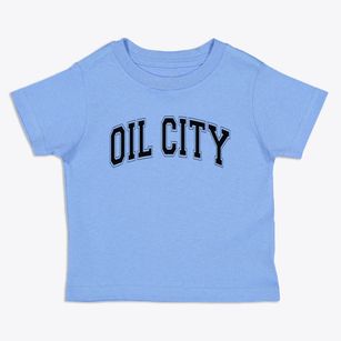 Oil City Louisiana Varsity Toddler T-Shirt