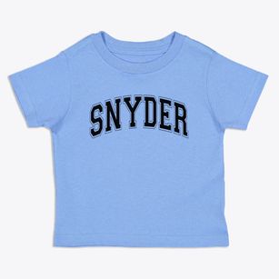 Snyder Nebraska Varsity Toddler T-Shirt