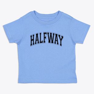 Halfway Oregon Varsity Toddler T-Shirt