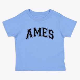 Ames Nebraska Varsity Toddler T-Shirt