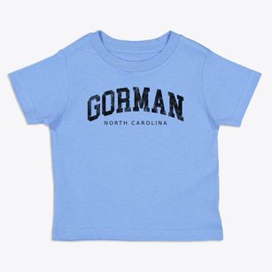Gorman North Carolina Urban Vibe Toddler T-Shirt