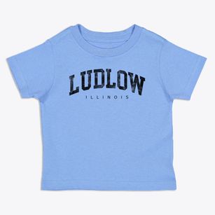 Ludlow Illinois Urban Vibe Toddler T-Shirt